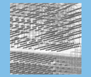 Radiograph of Stacked Via Holes (50 Layers, Via Dia. : 50µm)