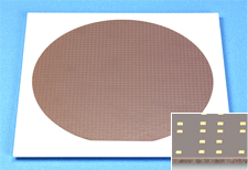 Wafer-level Chip Size Package Substrate (Self-developed material)