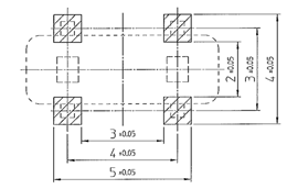 SMT Type Coil Connector Reference Land Pattern
