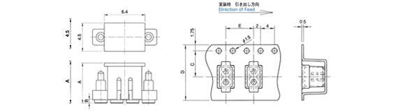 2〜4ピン 2〜4ピン