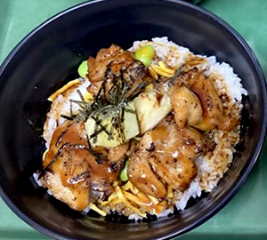Photo of a rice bowl dish